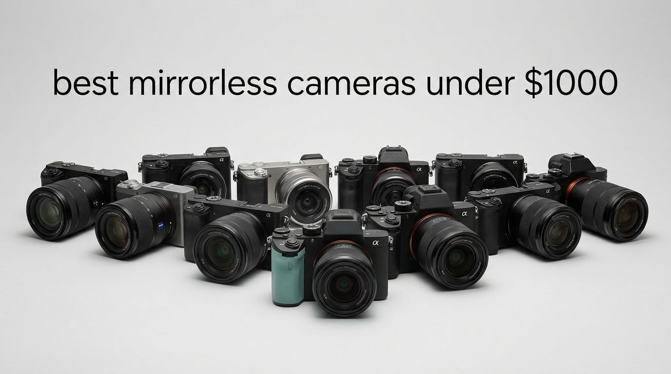 best mirrorless cameras under $1000