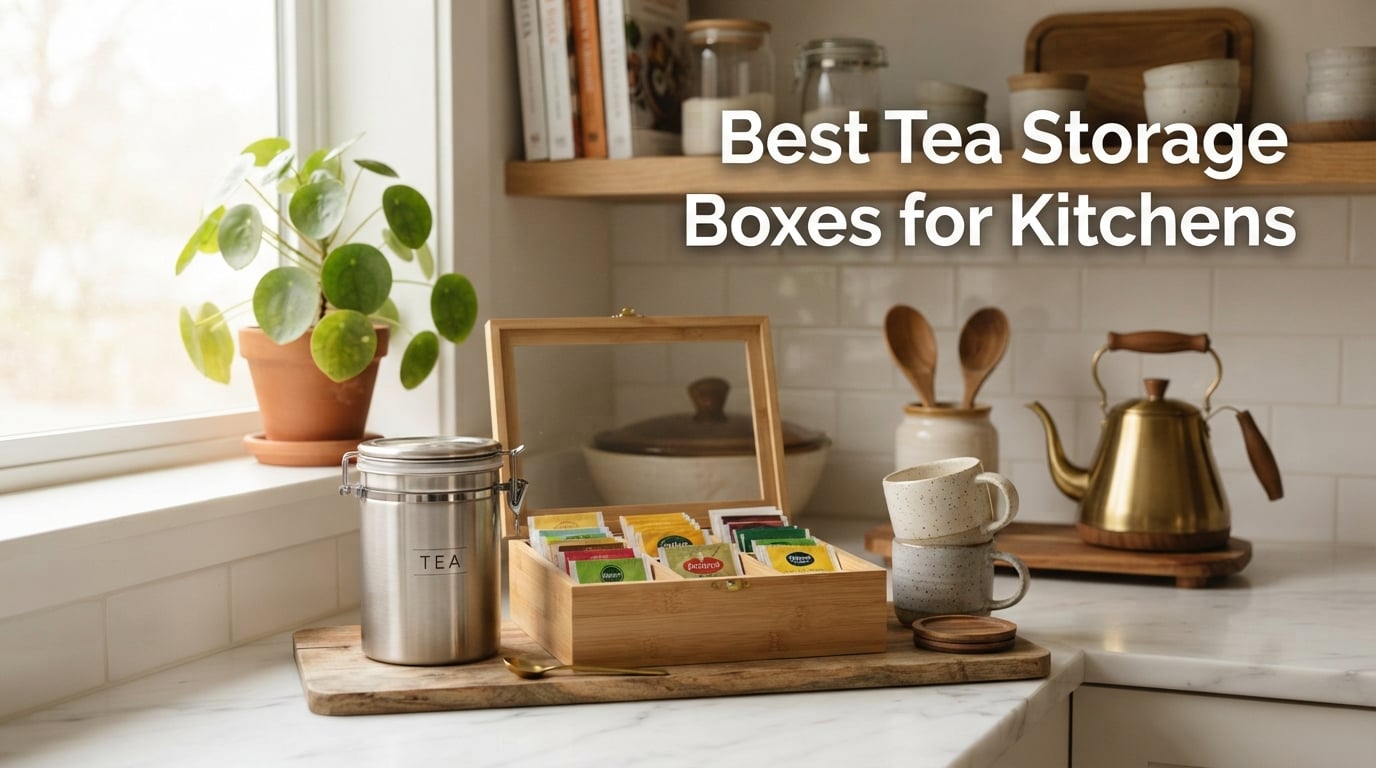Best Tea Storage Boxes for Kitchens