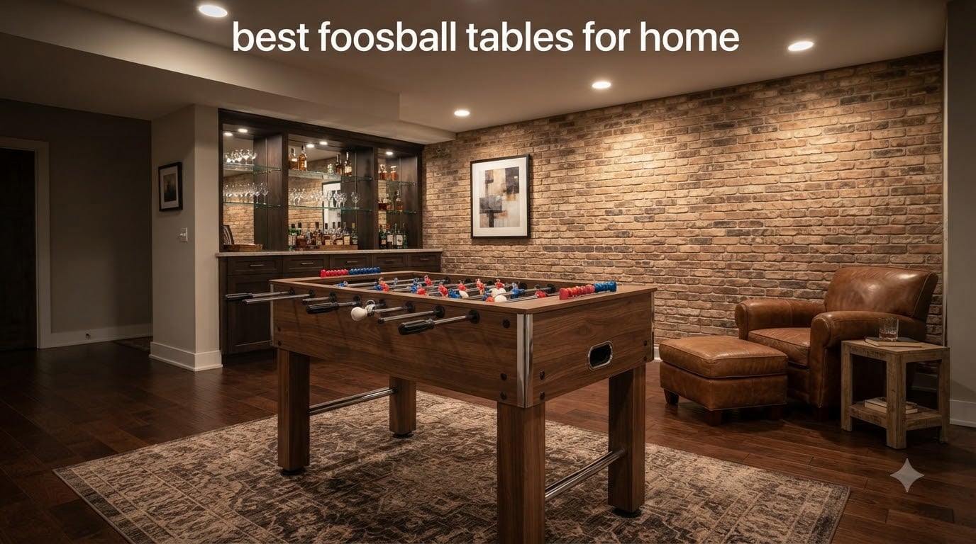 best foosball tables for home
