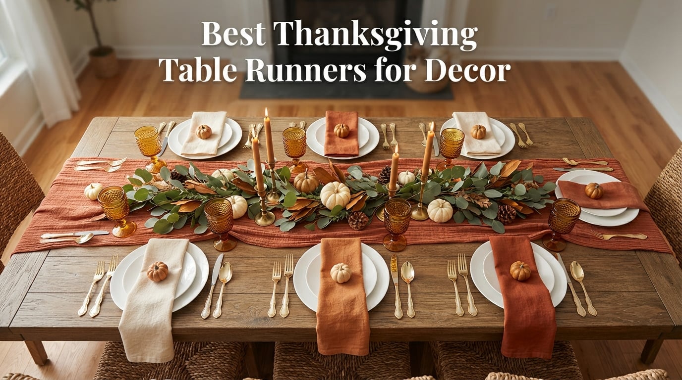 Best Thanksgiving Table Runners for Decor