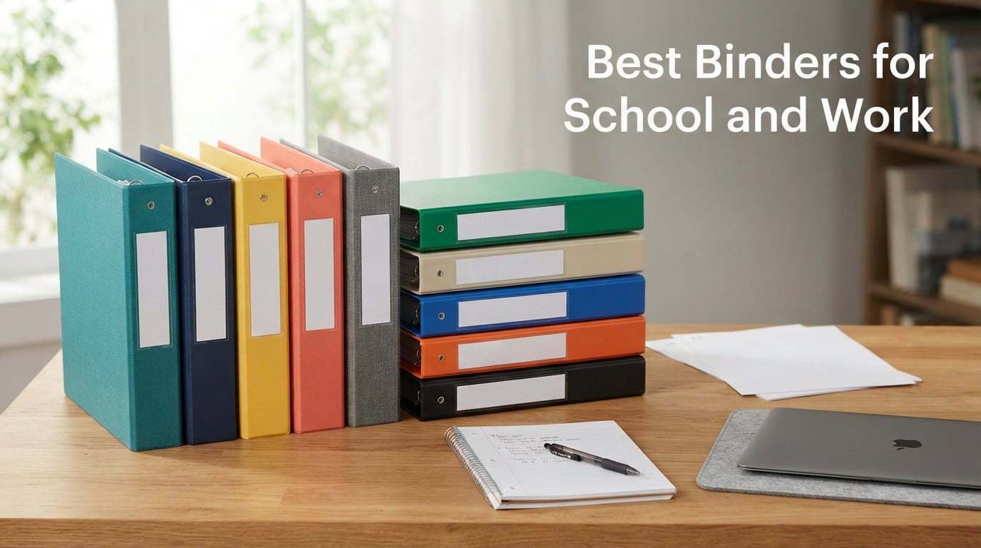 Best Binders for School and Work