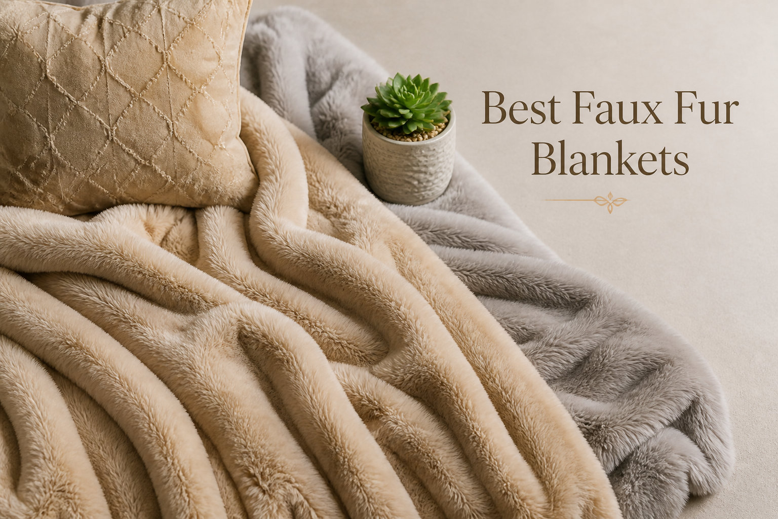 Best Faux Fur Blankets