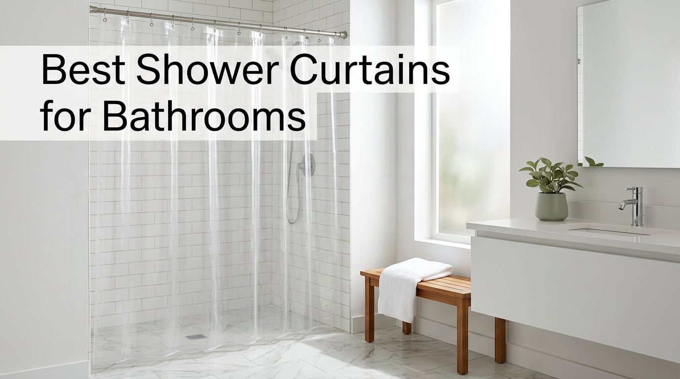 Best Shower Curtains for Bathrooms