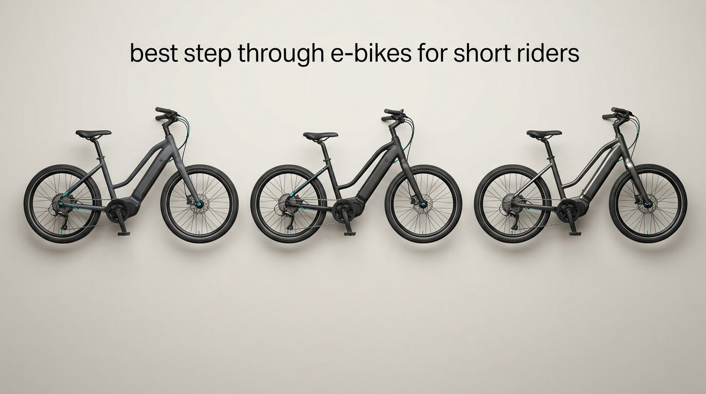 best step through e-bikes for short riders