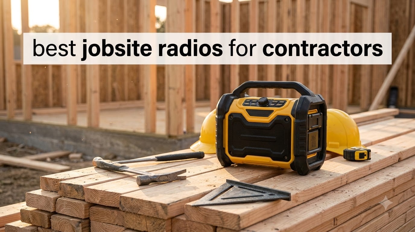 best jobsite radios for contractors