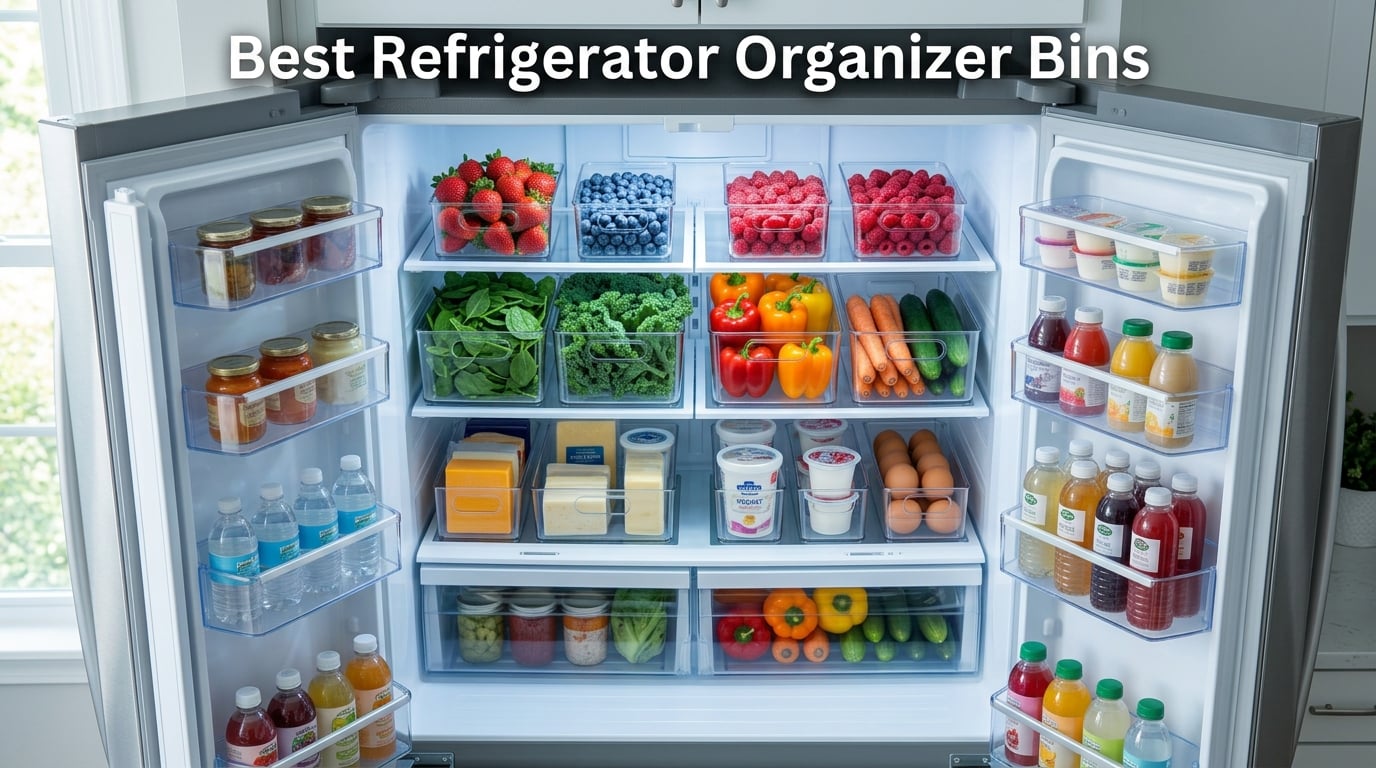 Best Refrigerator Organizer Bins
