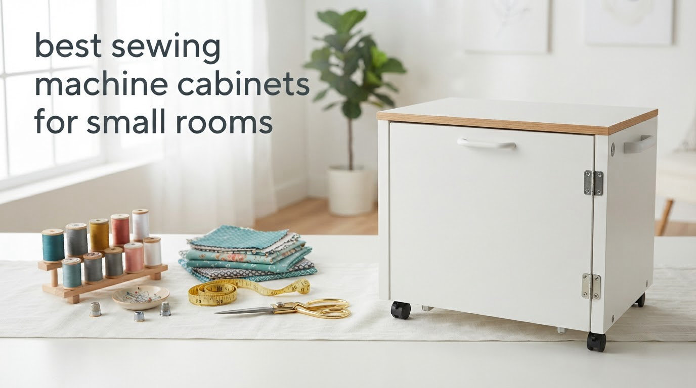 best sewing machine cabinets for small rooms