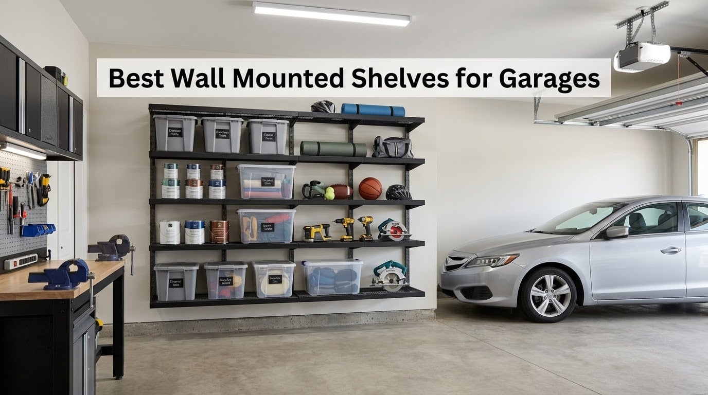 Best Wall Mounted Shelves for Garages