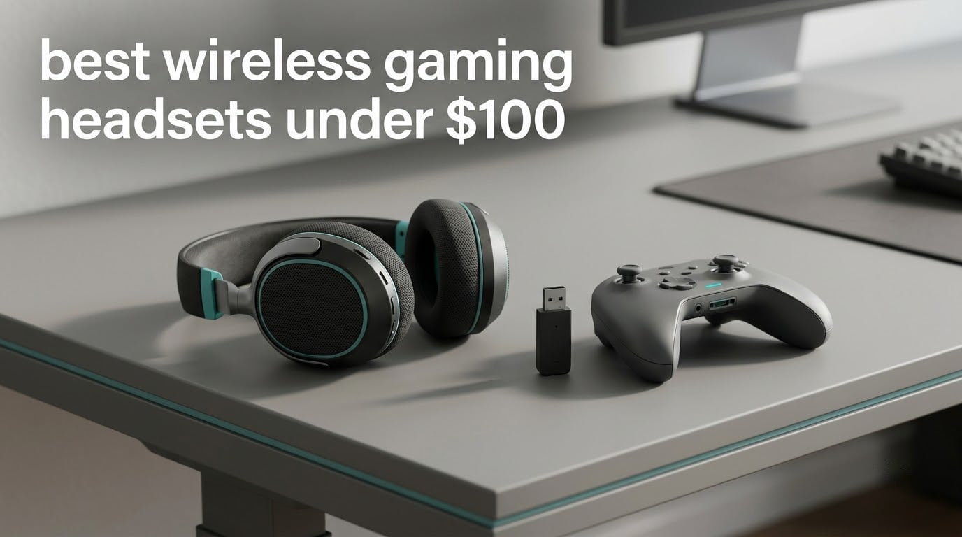 best wireless gaming headsets under $100