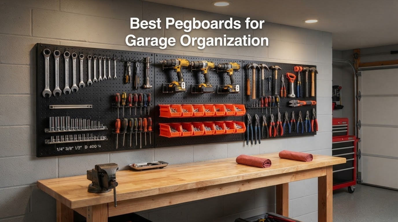 Best Pegboards for Garage Organization