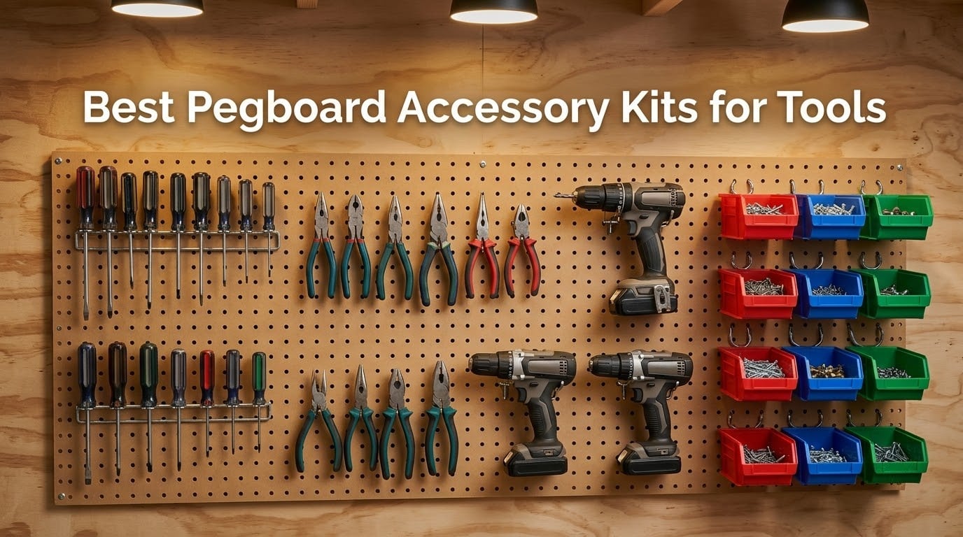 Best Pegboard Accessory Kits for Tools