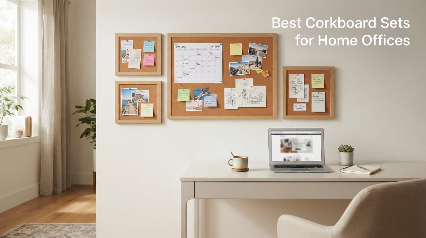Best Corkboard Sets for Home Offices