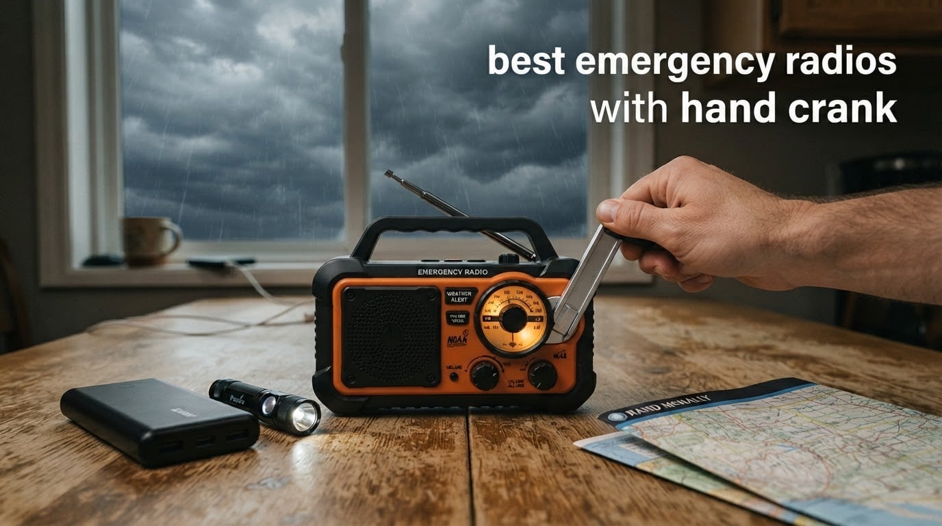 best emergency radios with hand crank