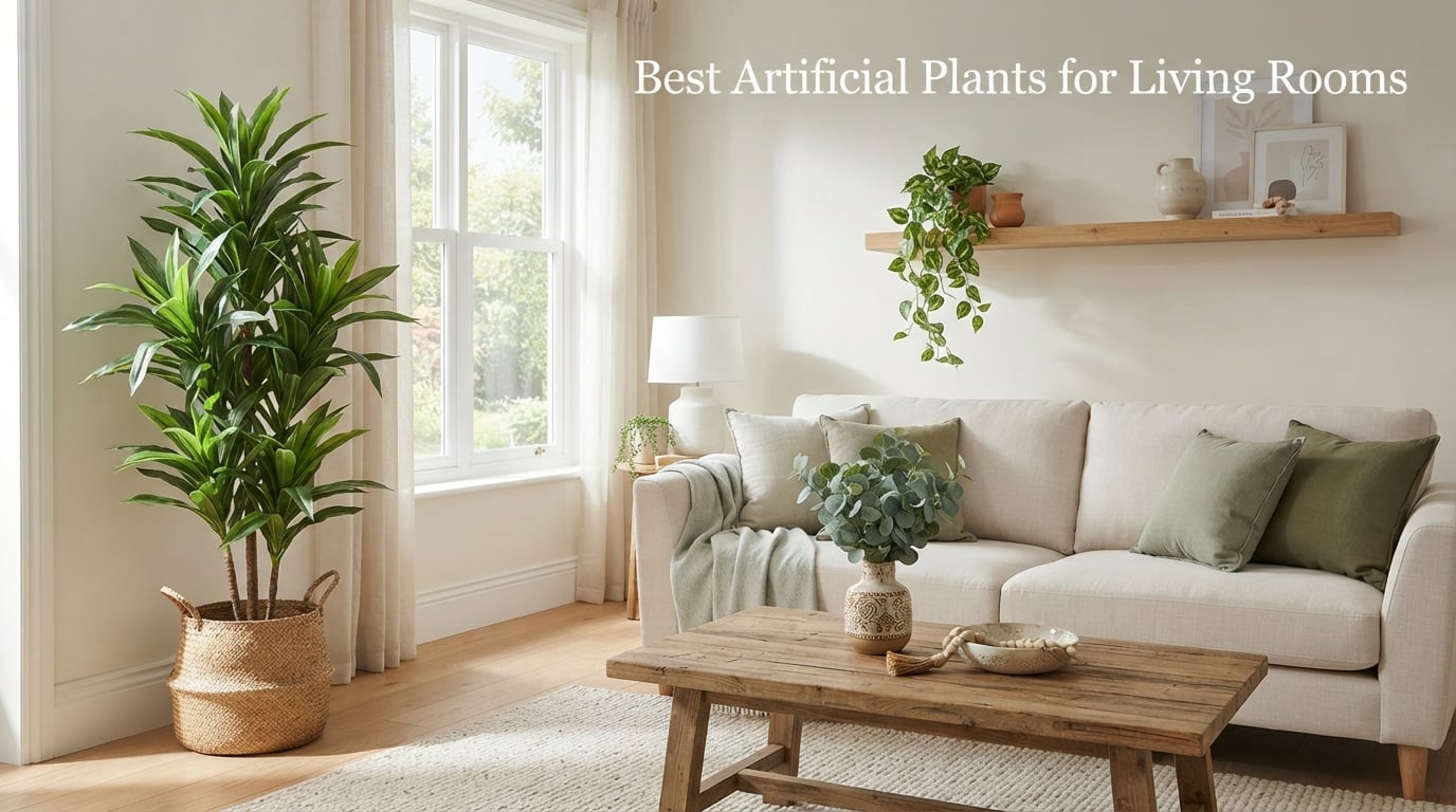 Best Artificial Plants for Living Rooms