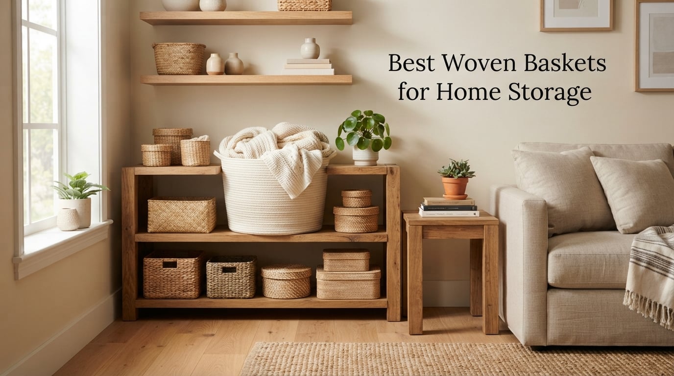 Best Woven Baskets for Home Storage