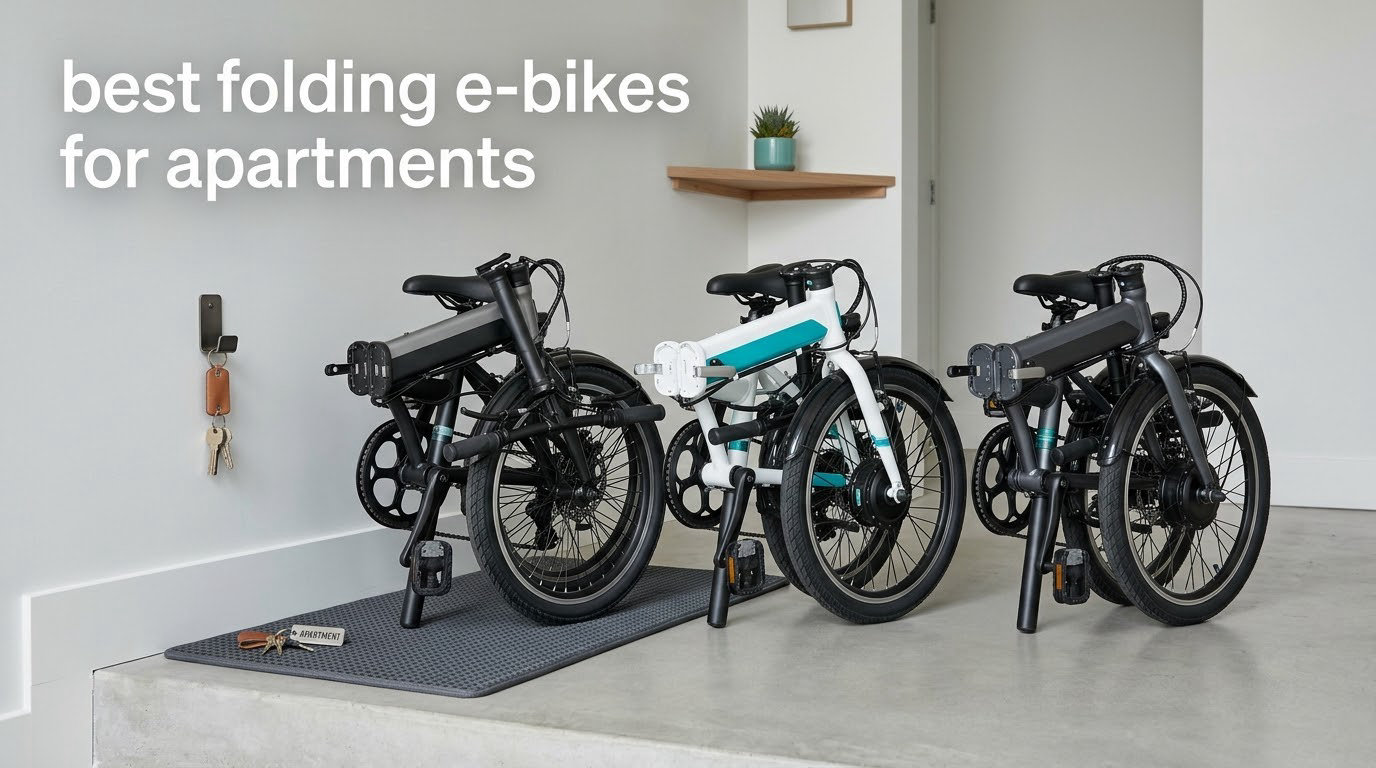 best folding e-bikes for apartments