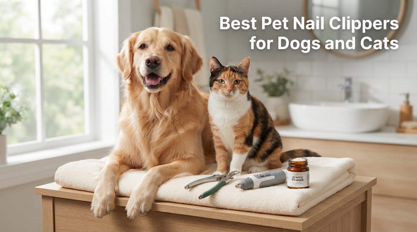 Best Pet Nail Clippers for Dogs and Cats