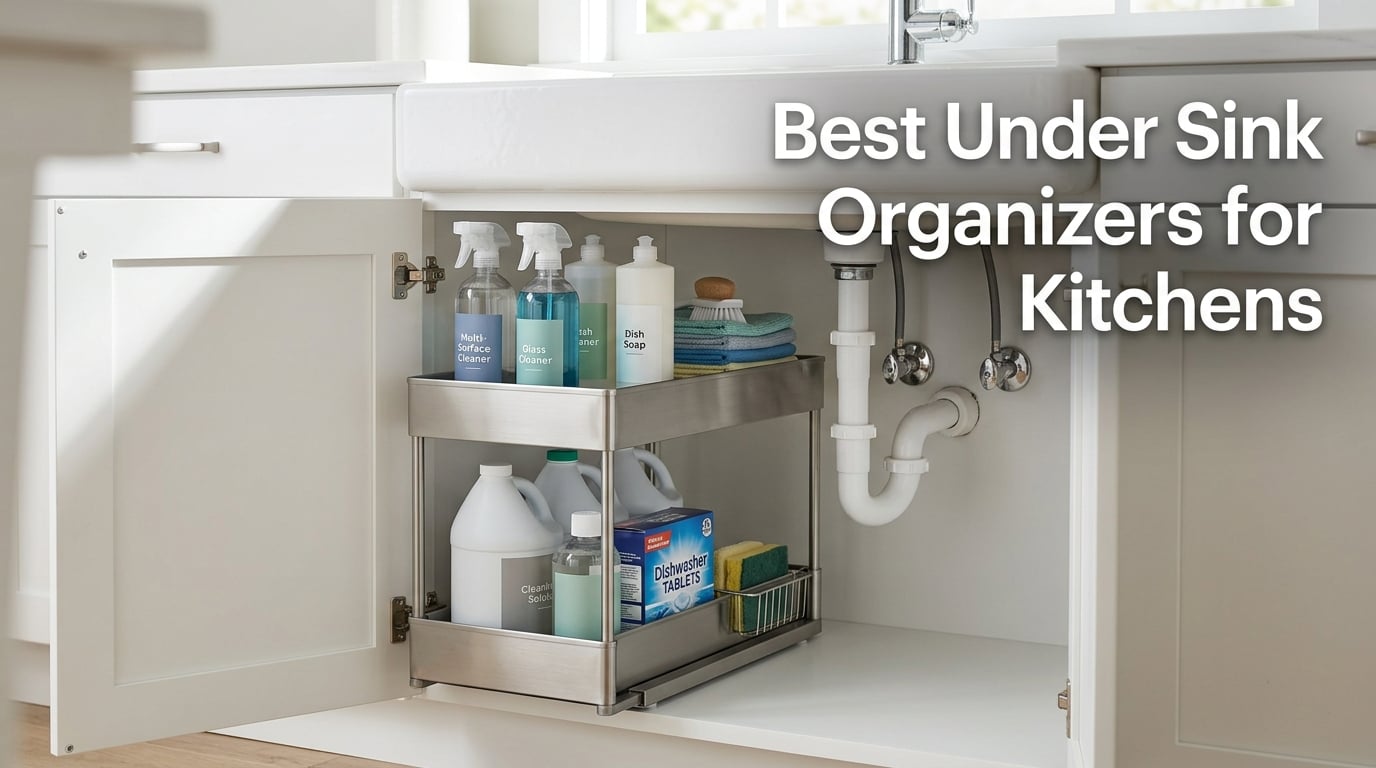 Best Under Sink Organizers for Kitchens
