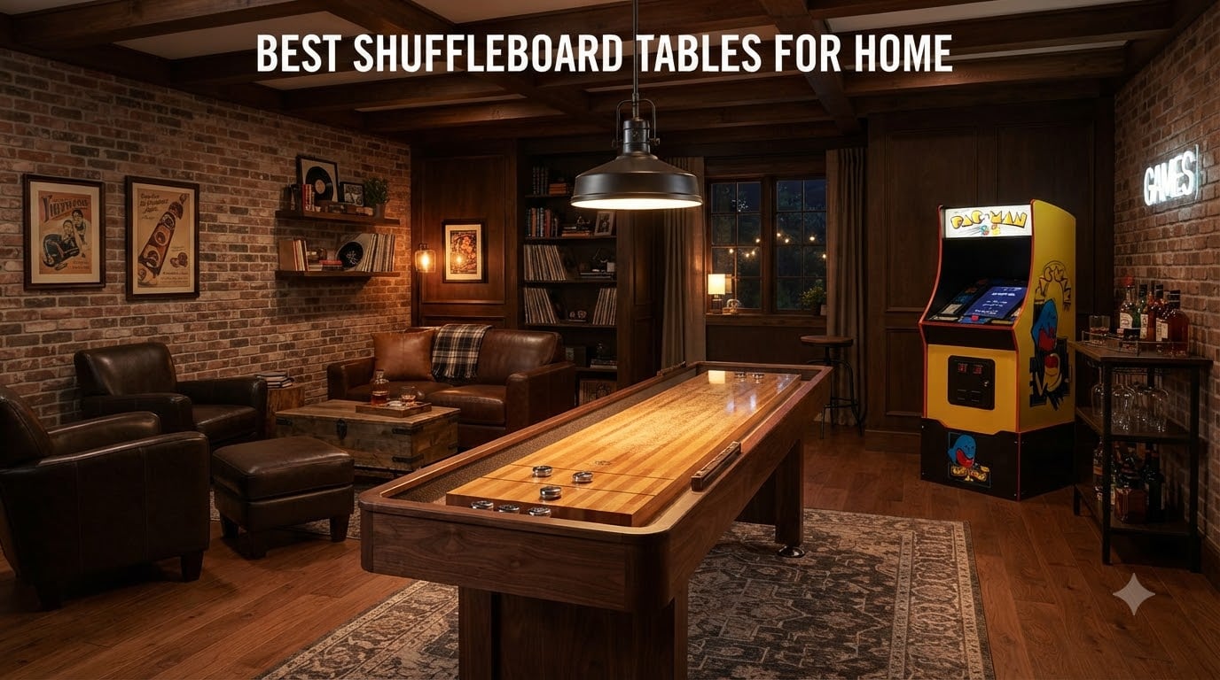 best shuffleboard tables for home