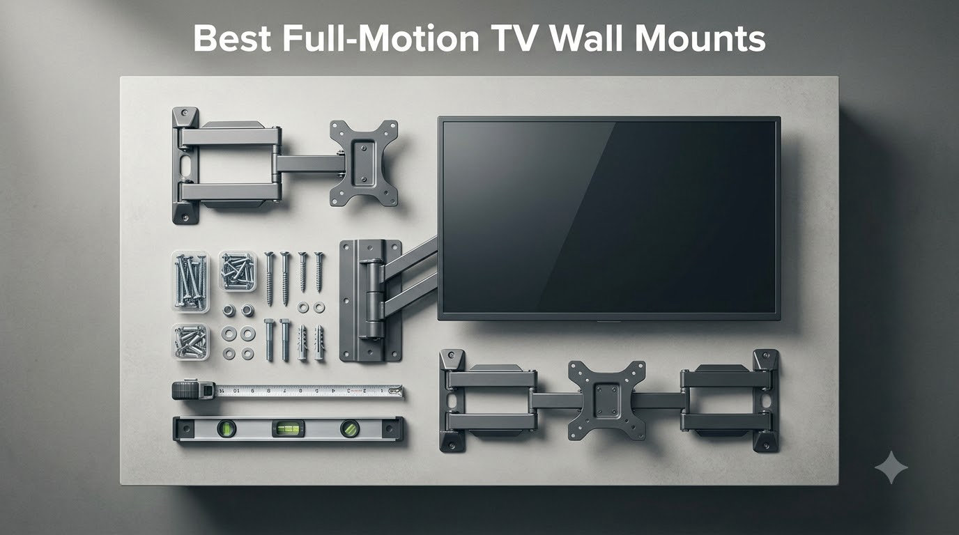 Best Full-Motion TV Wall Mounts