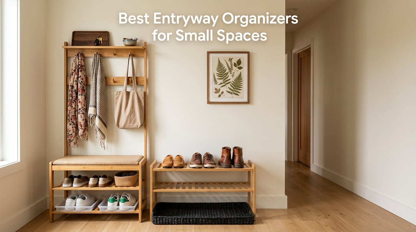 Best Entryway Organizers for Small Spaces