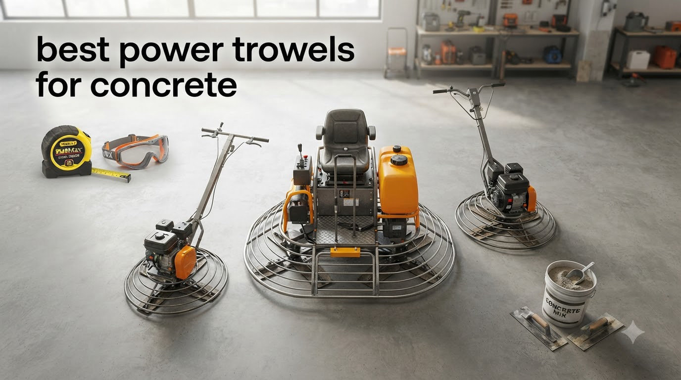 best power trowels for concrete
