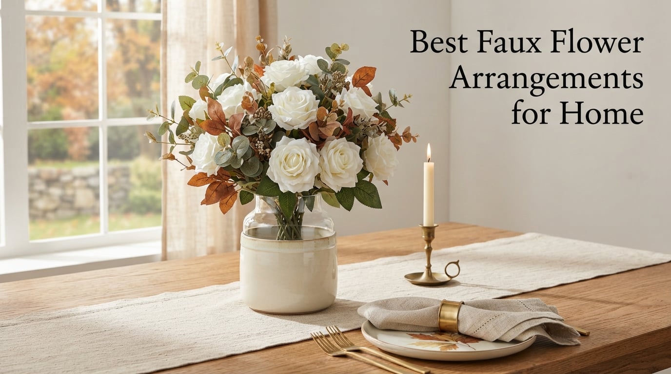 Best Faux Flower Arrangements for Home