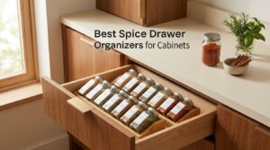 Best Spice Drawer Organizers for Cabinets