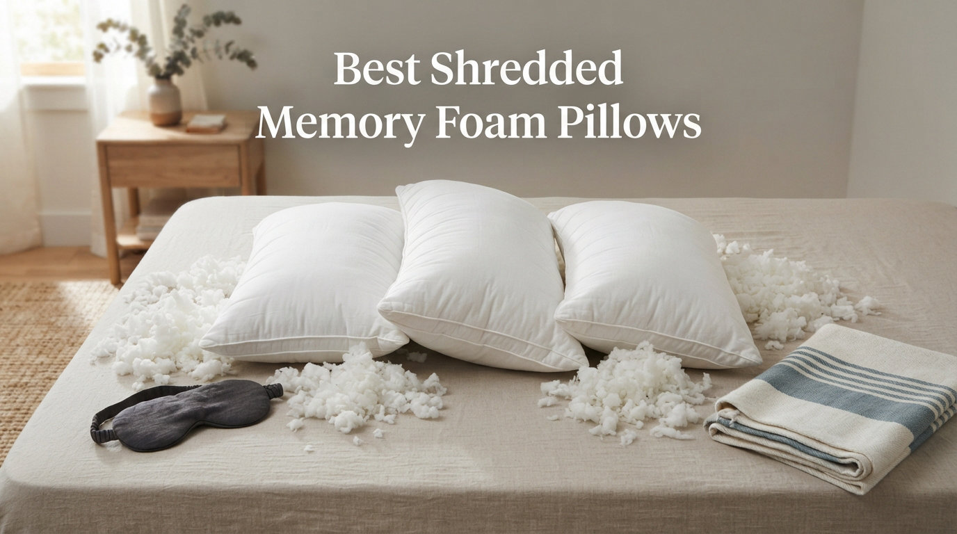 Best Shredded Memory Foam Pillows