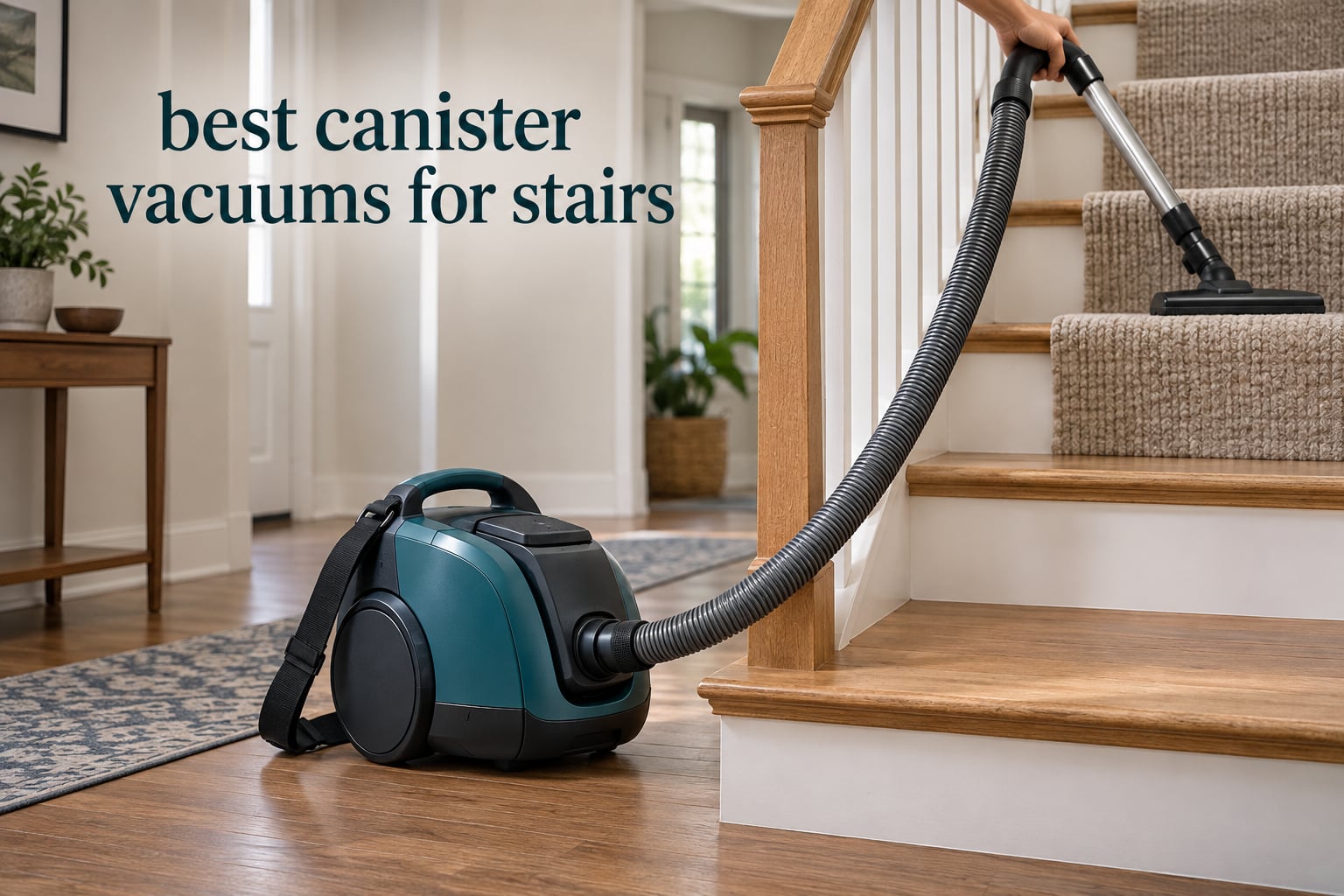 best canister vacuums for stairs