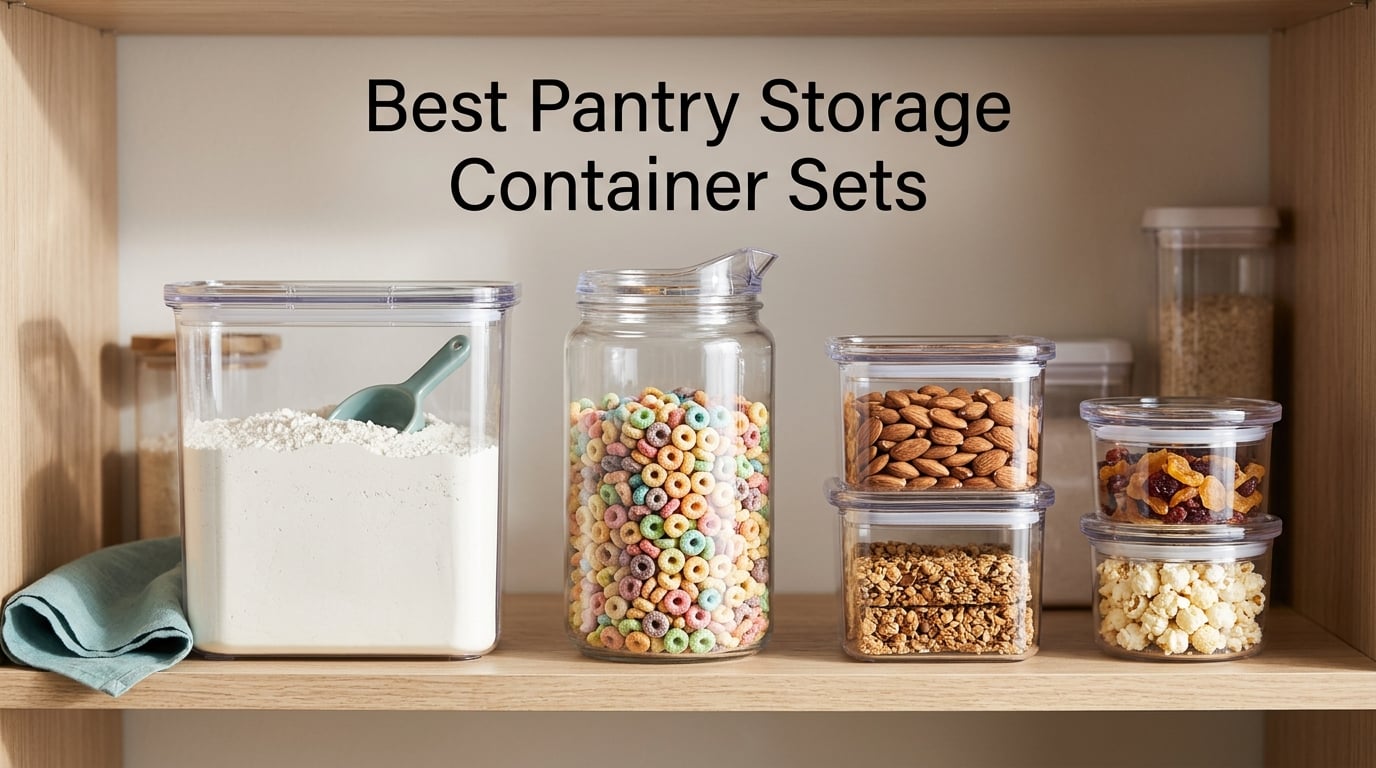 Best Pantry Storage Container Sets