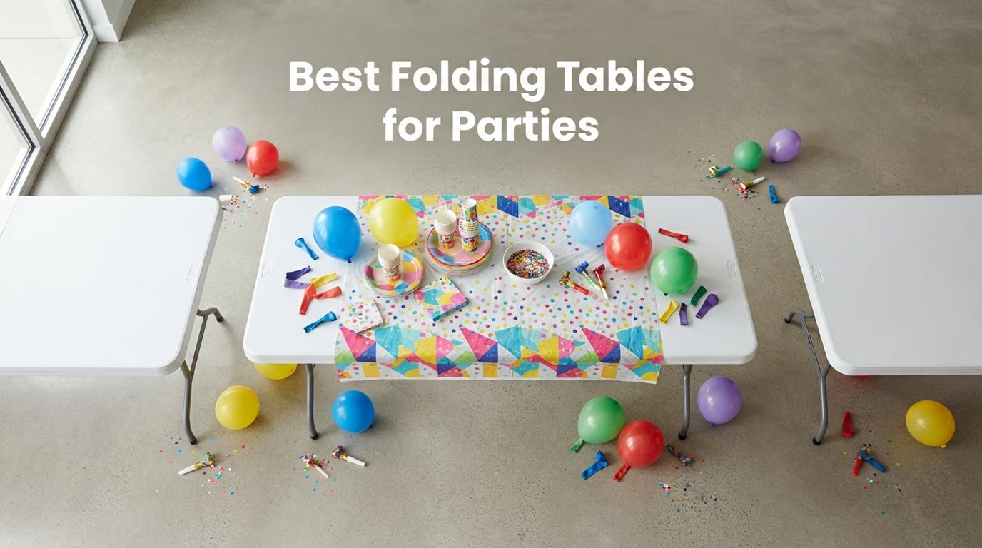 Best Folding Tables for Parties