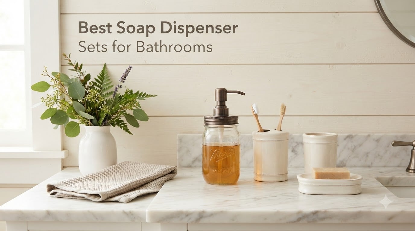 Best Soap Dispenser Sets for Bathrooms