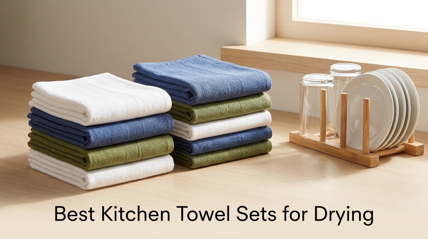 Best Kitchen Towel Sets for Drying