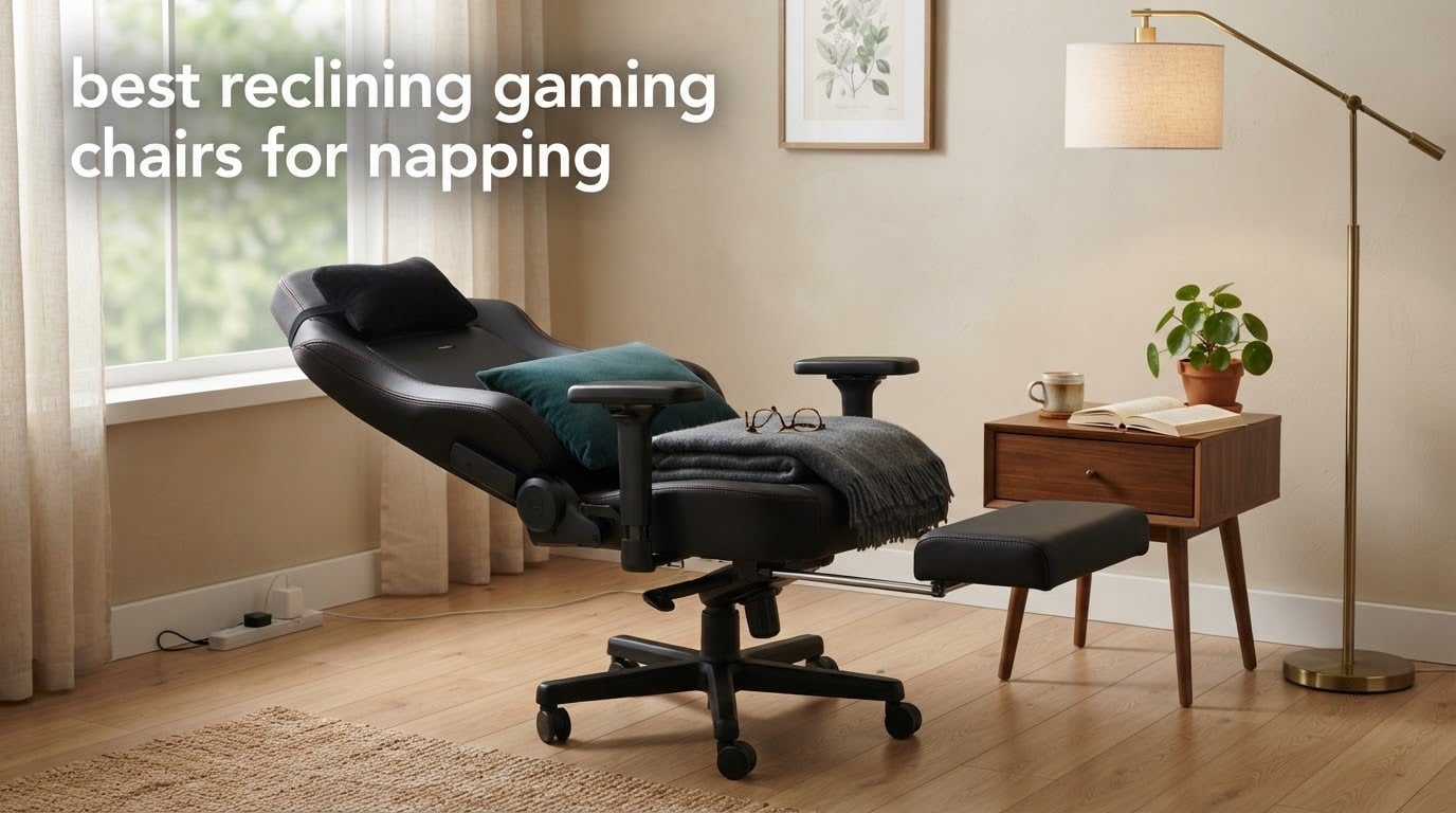 best reclining gaming chairs for napping