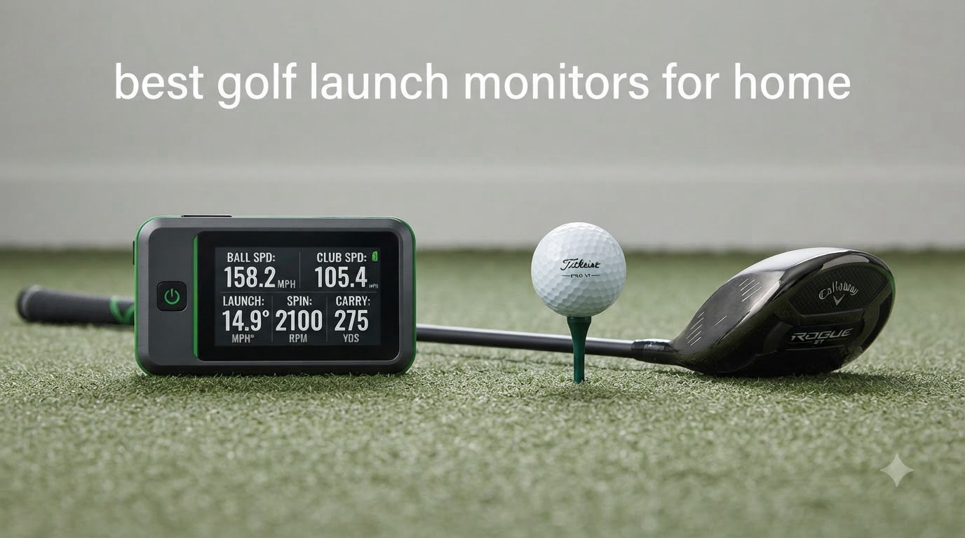 best golf launch monitors for home