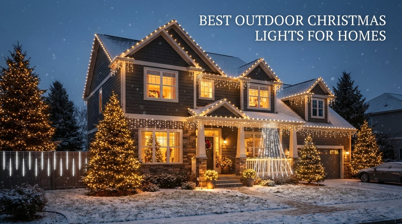 Best Outdoor Christmas Lights for Homes