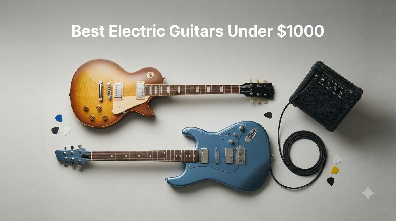 Best Electric Guitars Under $1000