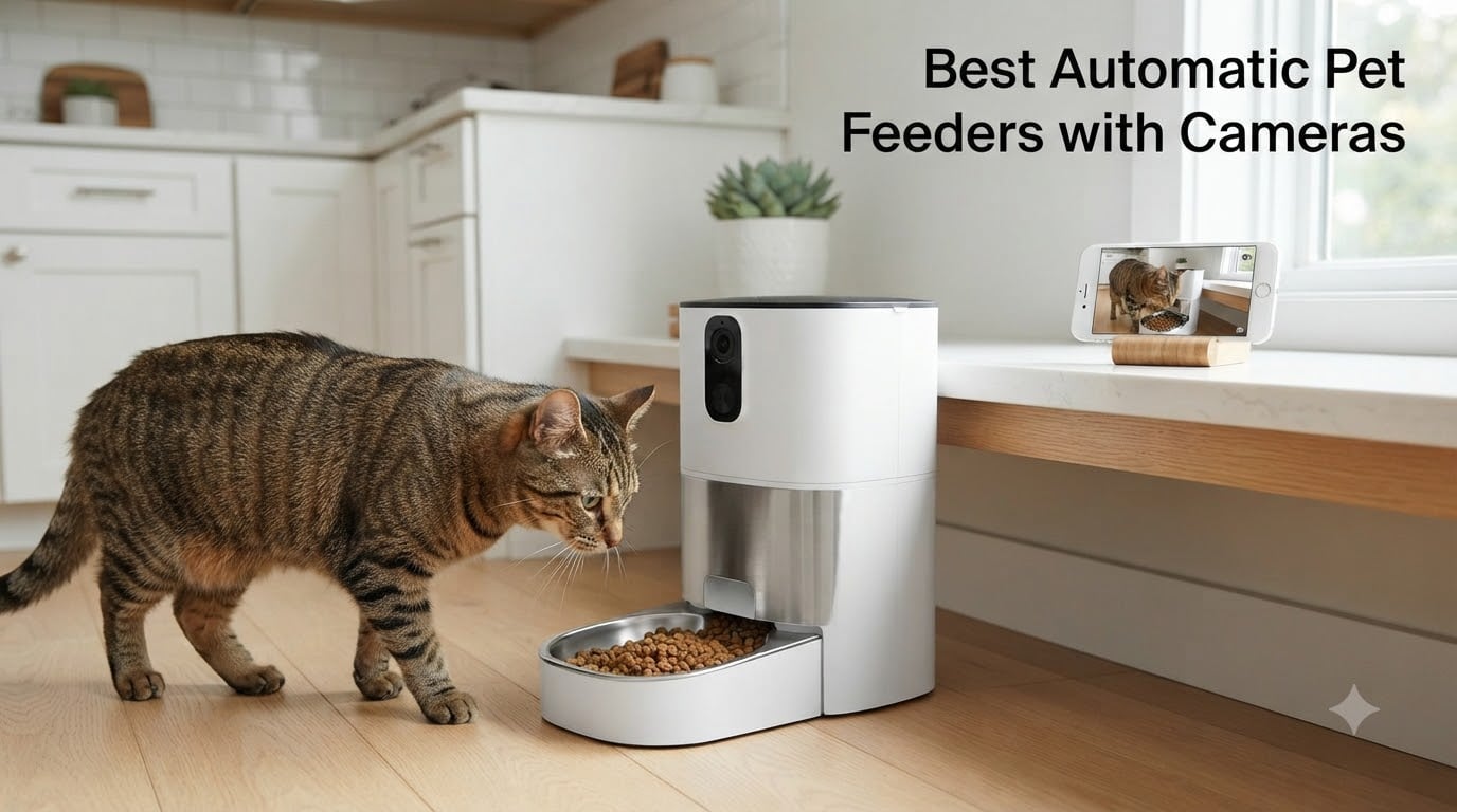 Best Automatic Pet Feeders with Cameras