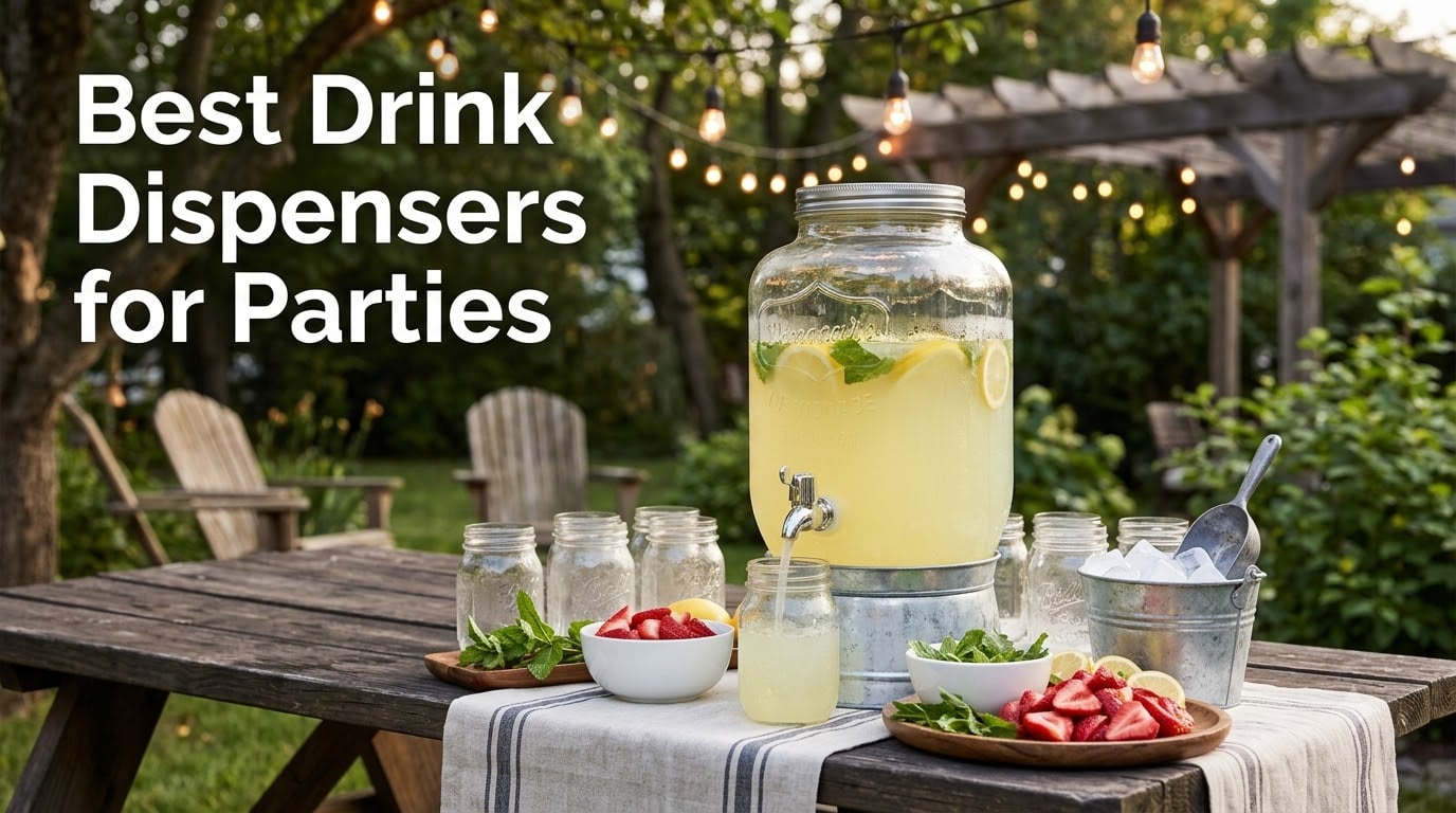 Best Drink Dispensers for Parties