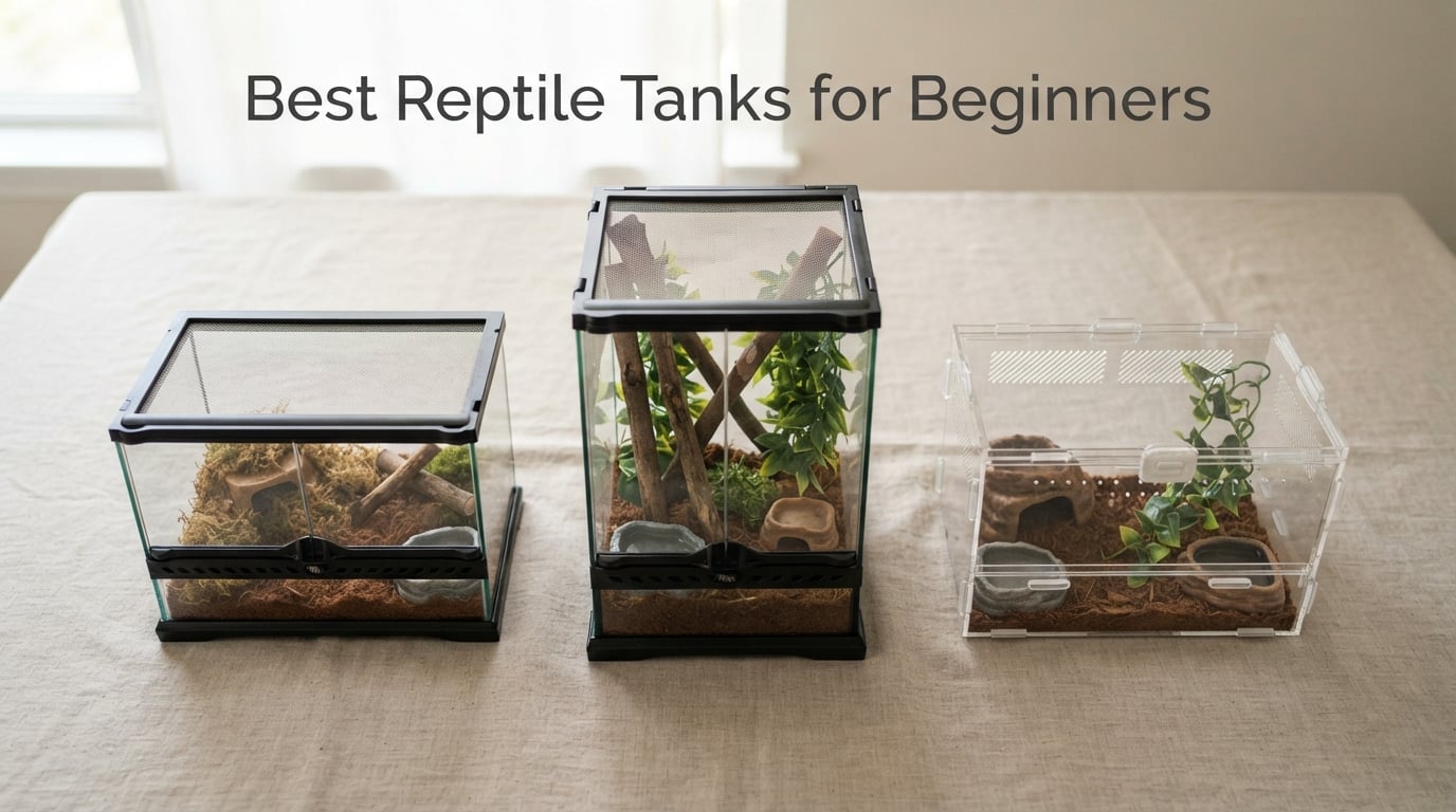 Best Reptile Tanks for Beginners