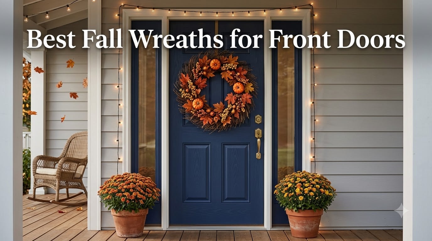 Best Fall Wreaths for Front Doors