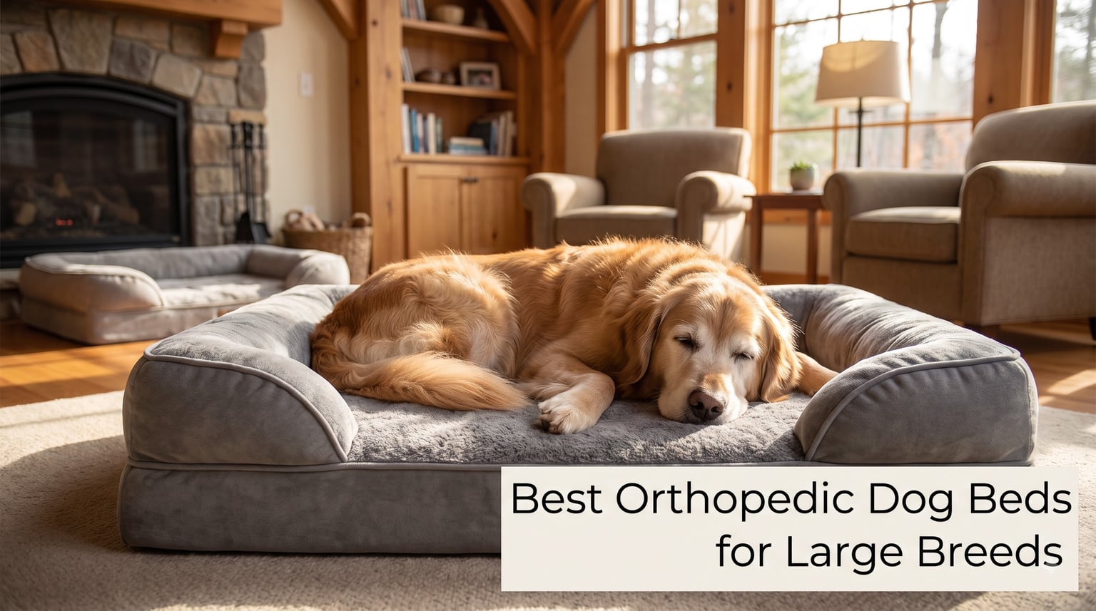 Best Orthopedic Dog Beds for Large Breeds