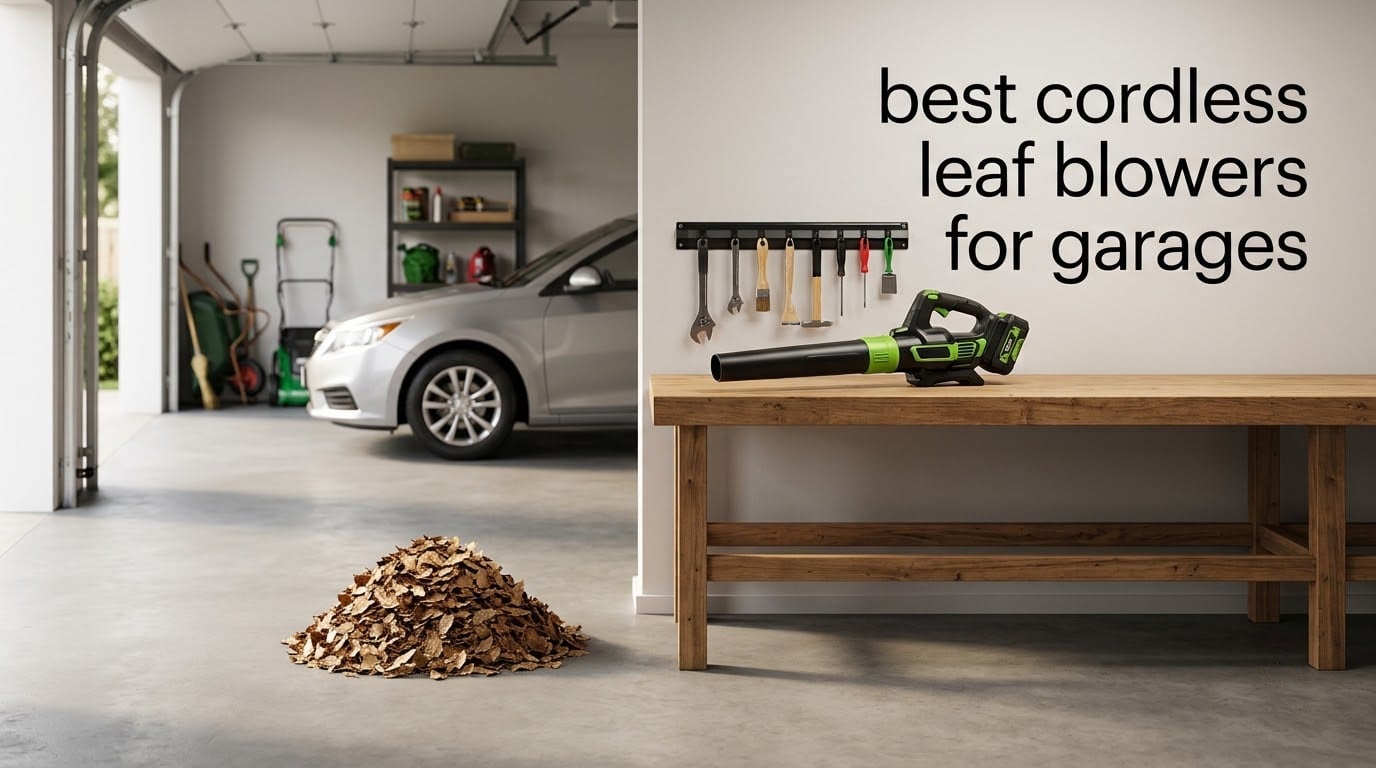 best cordless leaf blowers for garages