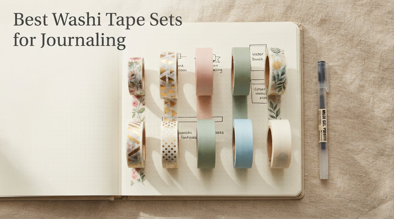 Best Washi Tape Sets for Journaling