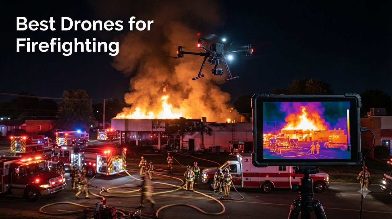 Best Drones for Firefighting