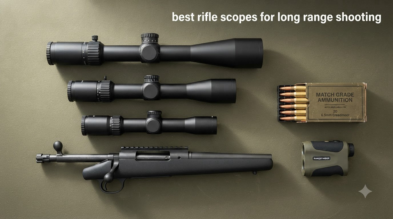 best rifle scopes for long range shooting
