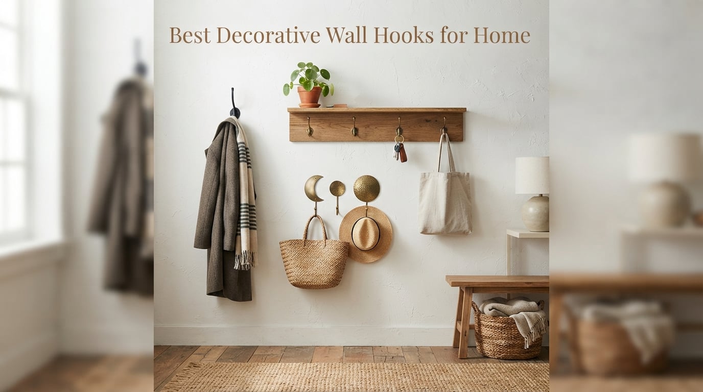 Best Decorative Wall Hooks for Home