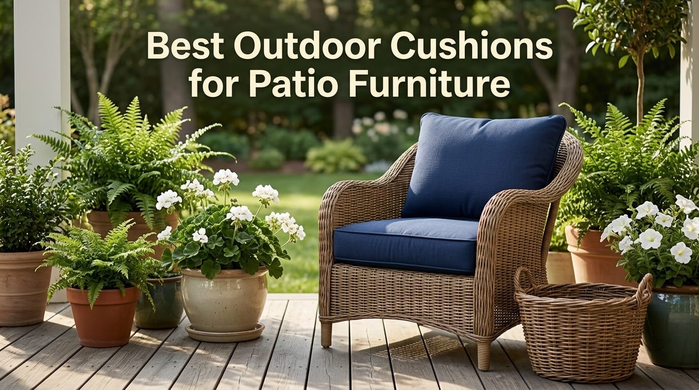 Best Outdoor Cushions for Patio Furniture