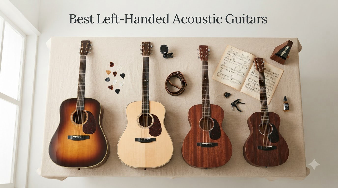 Best Left-Handed Acoustic Guitars